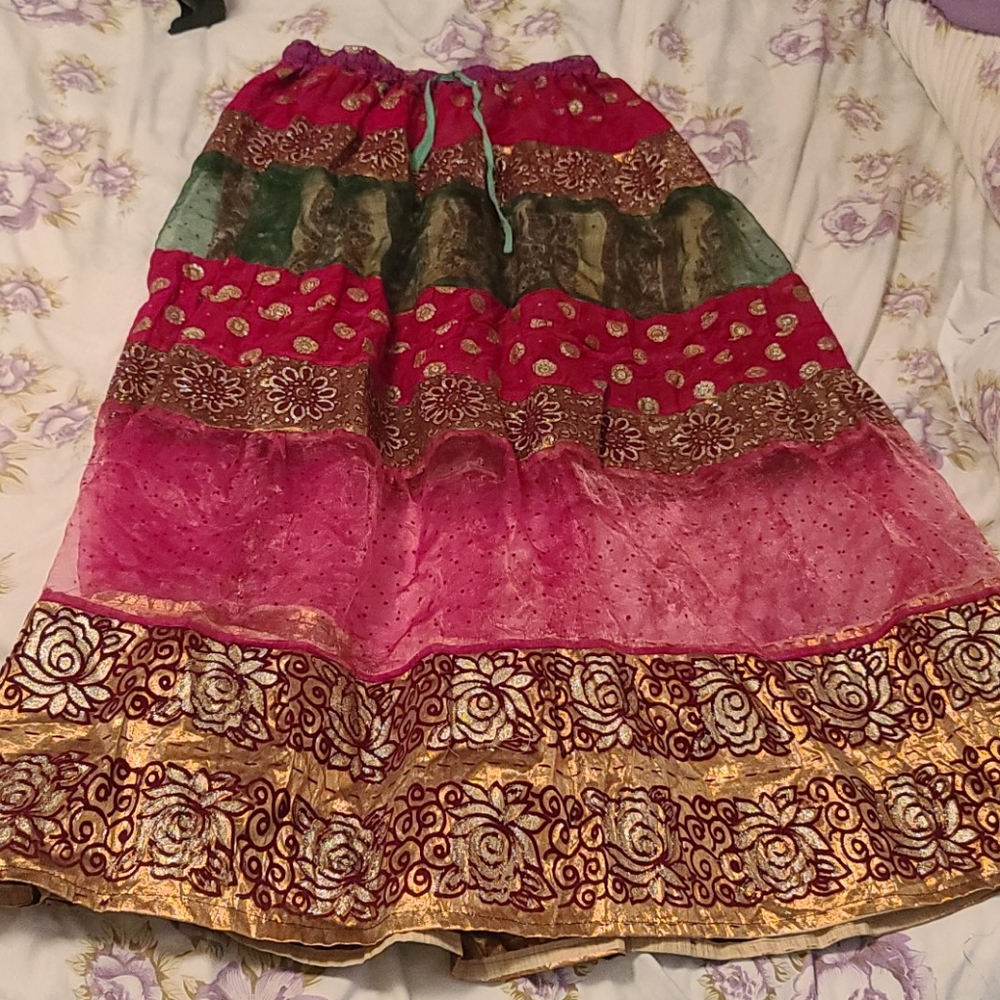 Stunning boho long skirt